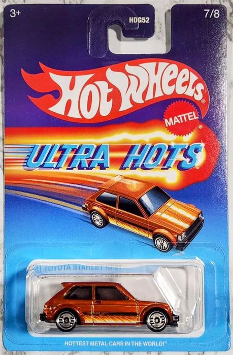 Hot Wheels Ultra Hots '81 TOYOTA STARLET KP61 Nowy !!!