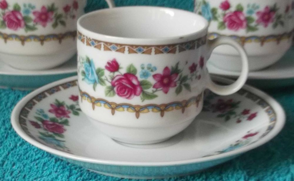 Porcelanowy zestaw do herbaty. Chiny