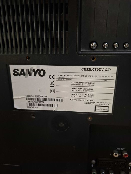 Televisão Sanyo 16"