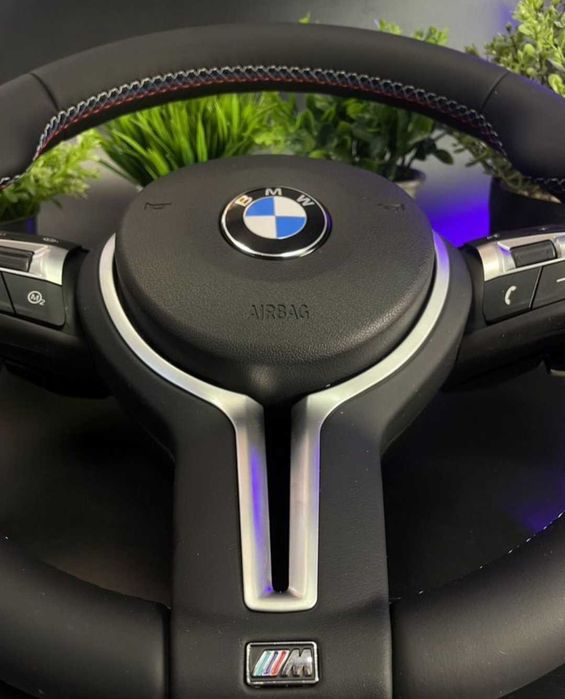 ‼️ BMW F Series M3 Кермо Premium ‼️Ціна вказана за кермо з подушкою Спортивний Шкіряний Руль Nappa M Style F30 F31 F32 F33 F36 F20 F21 F10 F11 F25 F15