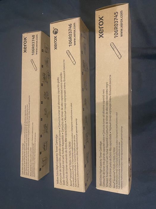 Тонер-картриджі Xerox VersaLink C7020 / C7025 / C7030 (Надвисока ємність)