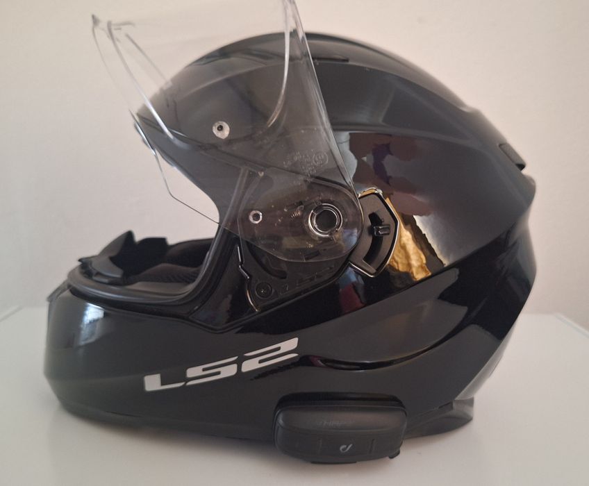Capacete LS2 + Intercomunicador - Como Novo