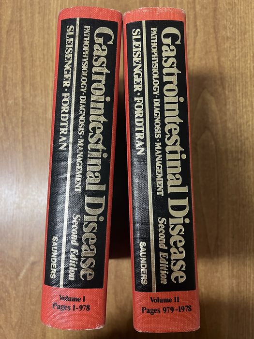 Gastrointestinal disease. Vol. 1, 2. Шлунково-кишкові хвороби, 2 томи