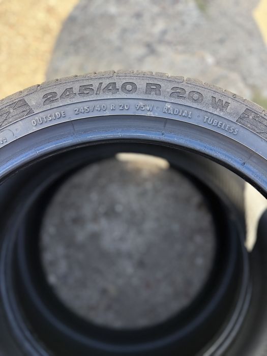 Opony Continental 245/40r20 ContiSportContact 5 - 2szt letnie rant