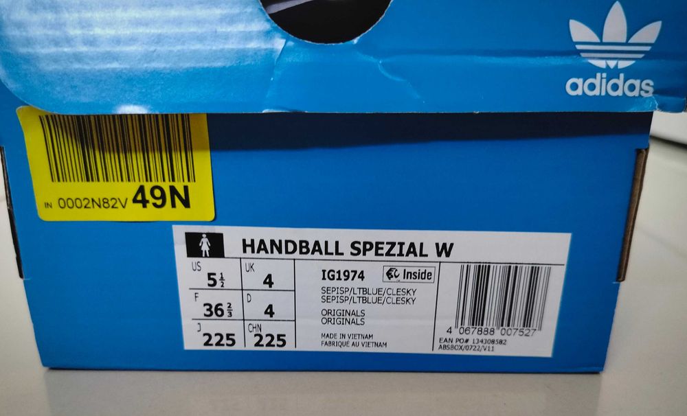 Adidas - Handball Spezial Semi Pink Spark 36 2/3 SNEAKERS