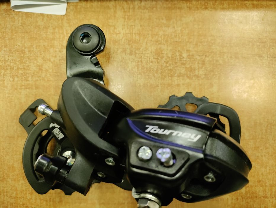 Велосипедный переключатель задний Shimano RD-TY500 6/7 скоростей