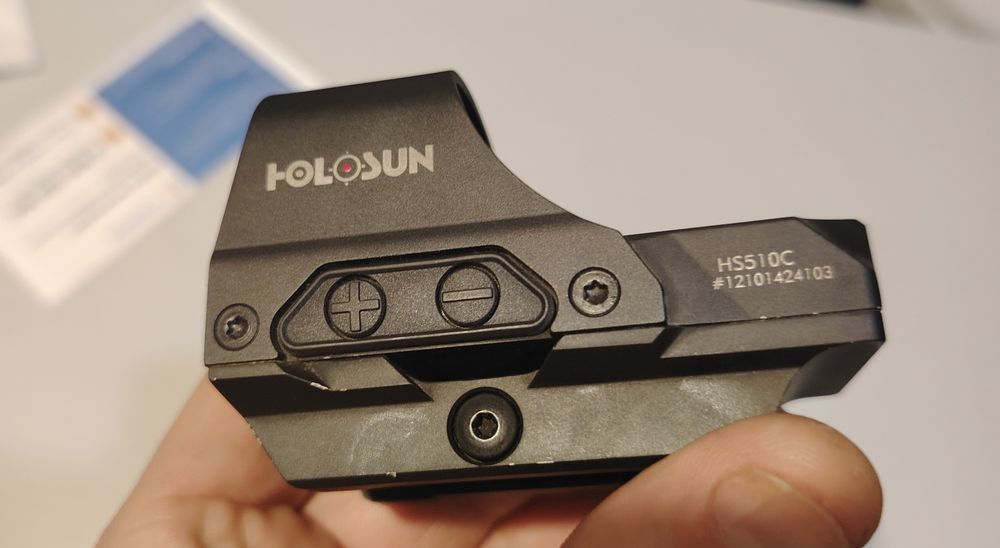 Коліматор Holosun HS510C+магнифер HM3X