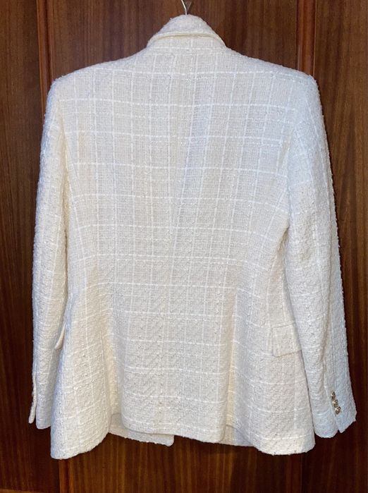 Blazer branco zara