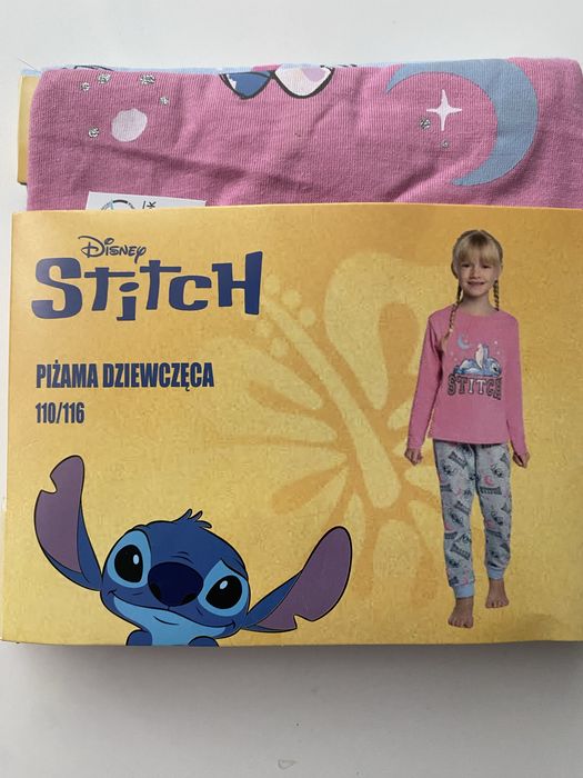 Piżamka dziewczęca STITCH