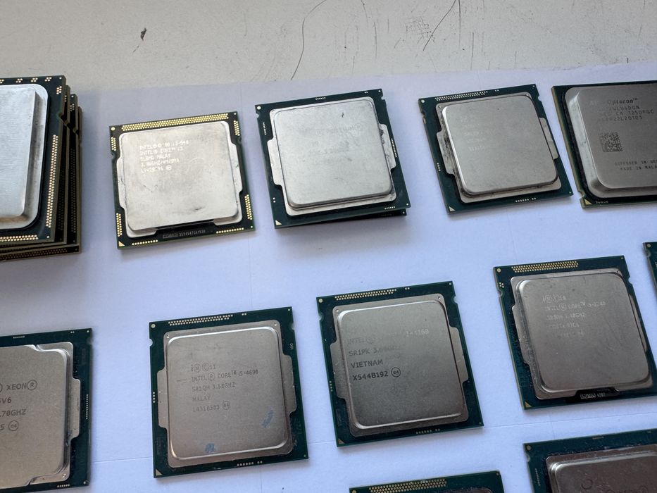 Процесори intel + xeon ( 36шт лот )