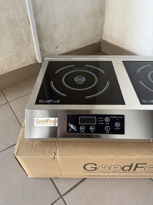 Індукційна Плита Двох Постова Професійна Goodfood Нова !!!