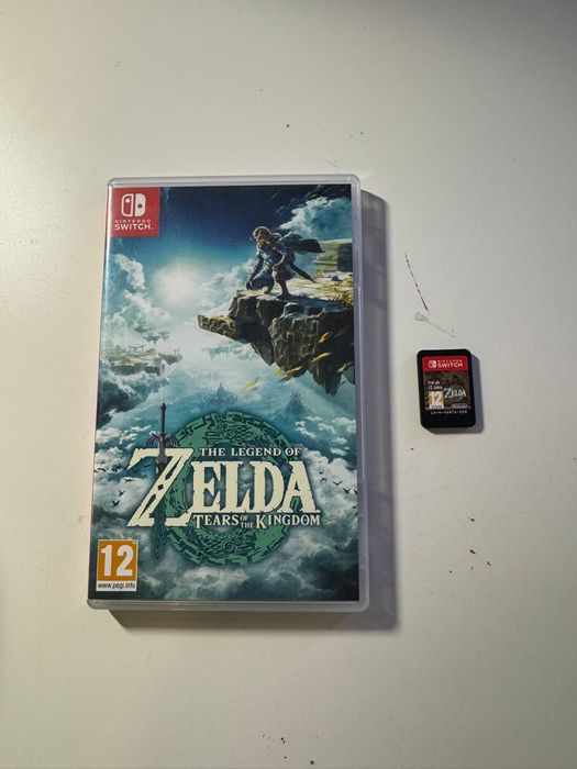 Nintendo Switch OLED Edição Zelda Tears of the Kingdom + Jogo