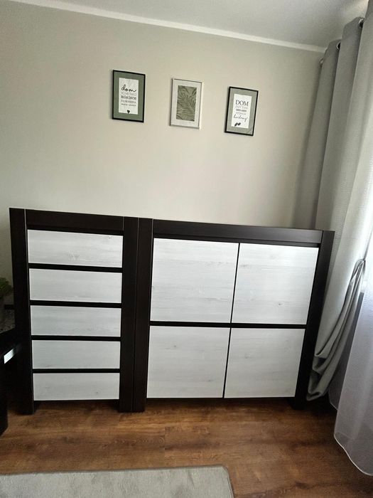 Meble -szafa i dwie komody