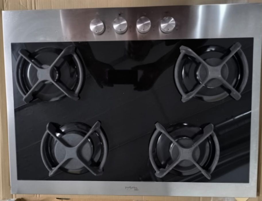 Placa de gás vitrocerâmica