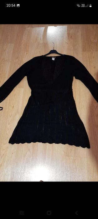 Sweterek tunika z ażurowym dołem L/XL/ 2XL