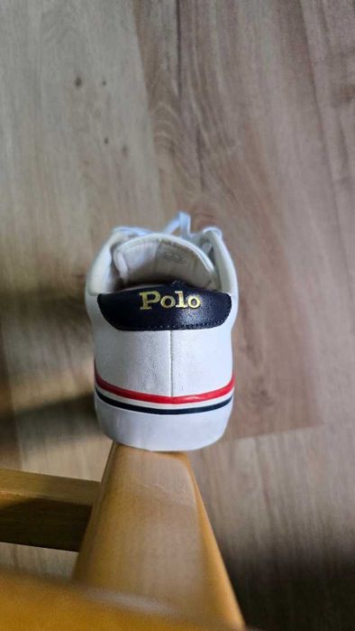 Ténis Polo Ralph Lauren brancos tamanho 42