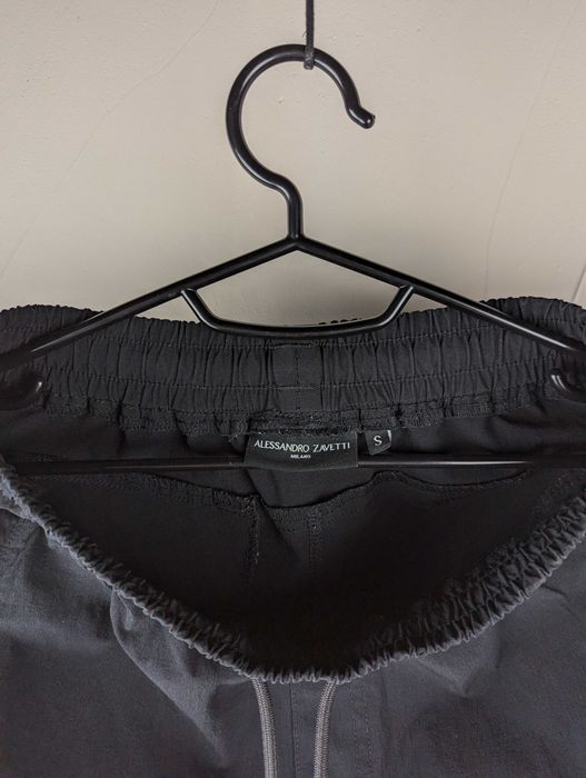 Чоловічі чорні нейлонові карго-штани Alessandro Zavetti, розмір S