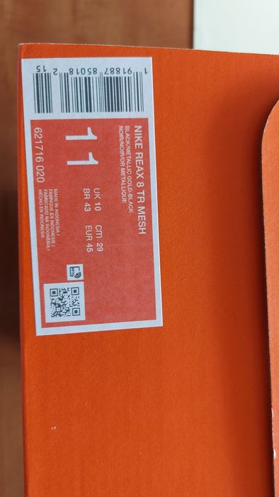 Oryginalne buty NIKE REAX 8 TR mesh rozm. 45