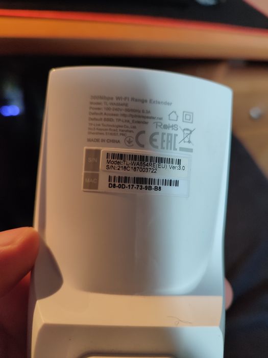 Wzmacniacz sygnału Wi-Fi Tp-link WA-854RE