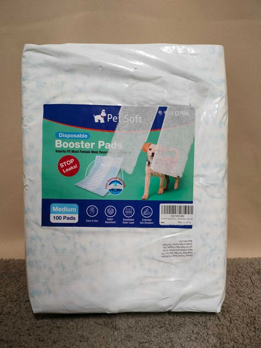 Pet Soft Wkładki na pieluchy dla psów (M-100)