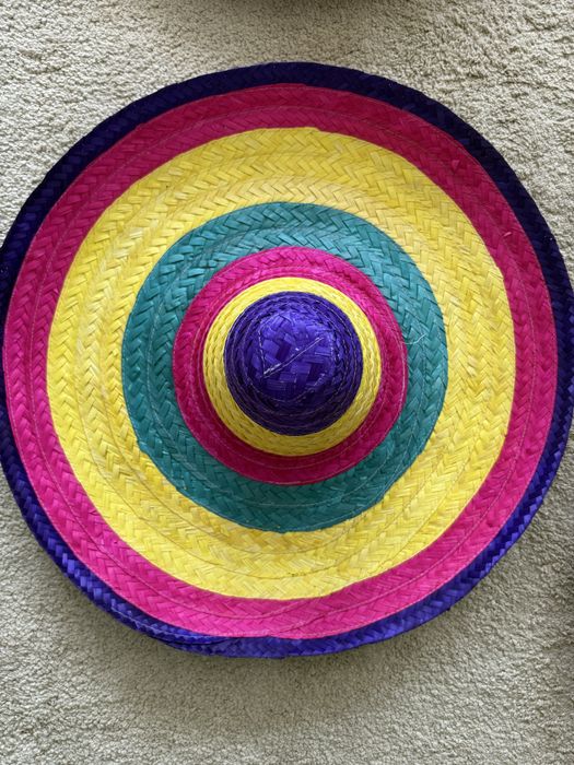 4 Chapeus Mexicanos coloridos