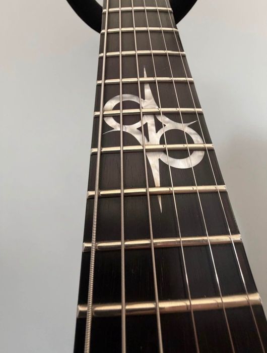Guitarra elétrica Solar V2.6C G2 | Preto fosco