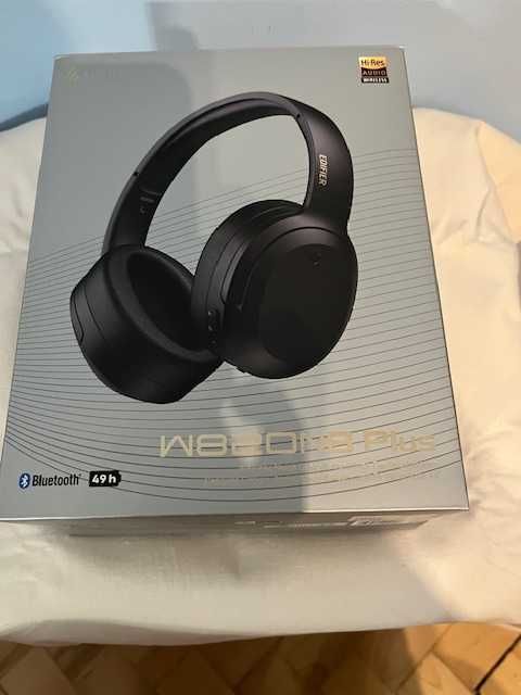 Słuchawki bezprzewodowe Edifier W820NB Plus Nauszne Bluetooth Czarny