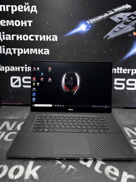 Ноутбук Потужний Гетьман - Dell XPS 4K сенсорний IPS Touch i7-6700HQ/ GTX 960M/12GB DDR4/ 256SSD M2/ Преміальний /Для роботи,дизайну, ігор, гарантія