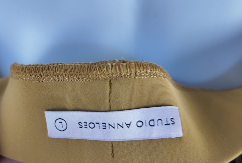 Studio Anneloes spodnie L camel nowe eleganckie