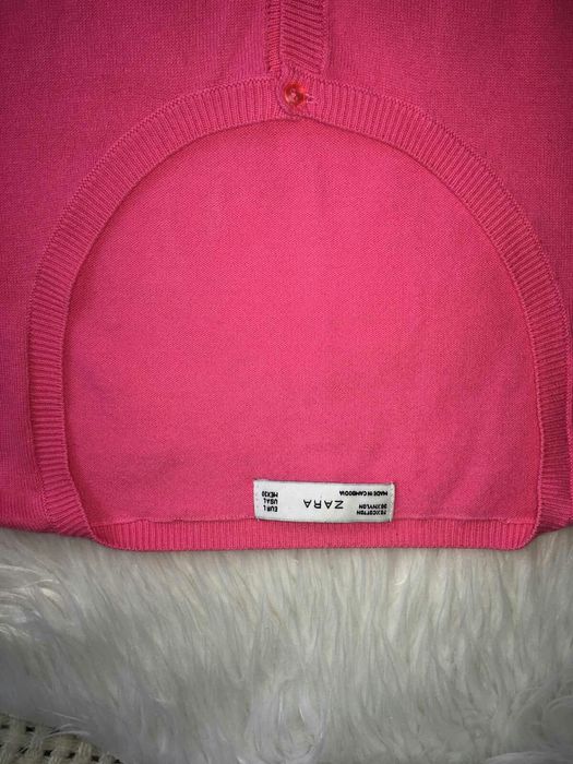 Красивая трикотажная кофта на пуговицах ZARA 48 50 размер L