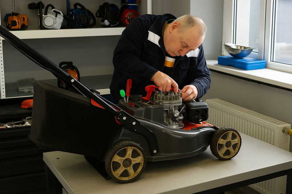 Ремонт газонокосарок будь-якої складності - Київ
