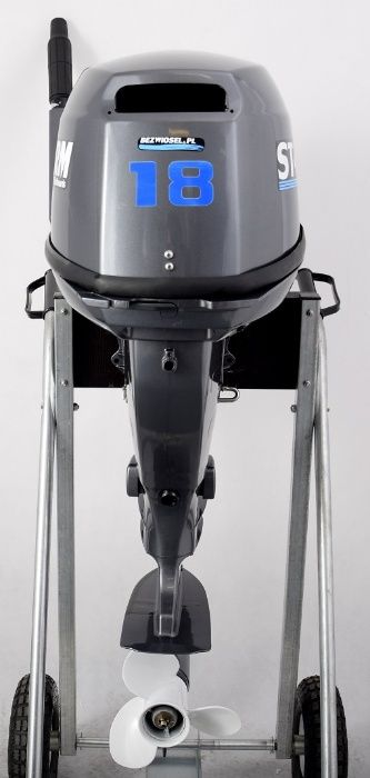 Silnik Zaburtowy STORM 18km 4t NOWY  FV HIT Ponton Łódka