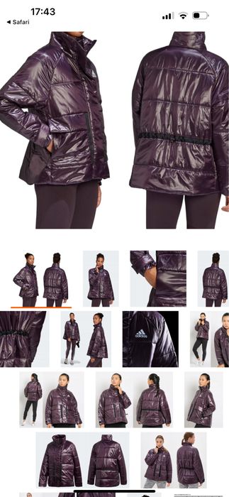 Adidas kurtka, nowa, Rozmiar M/L