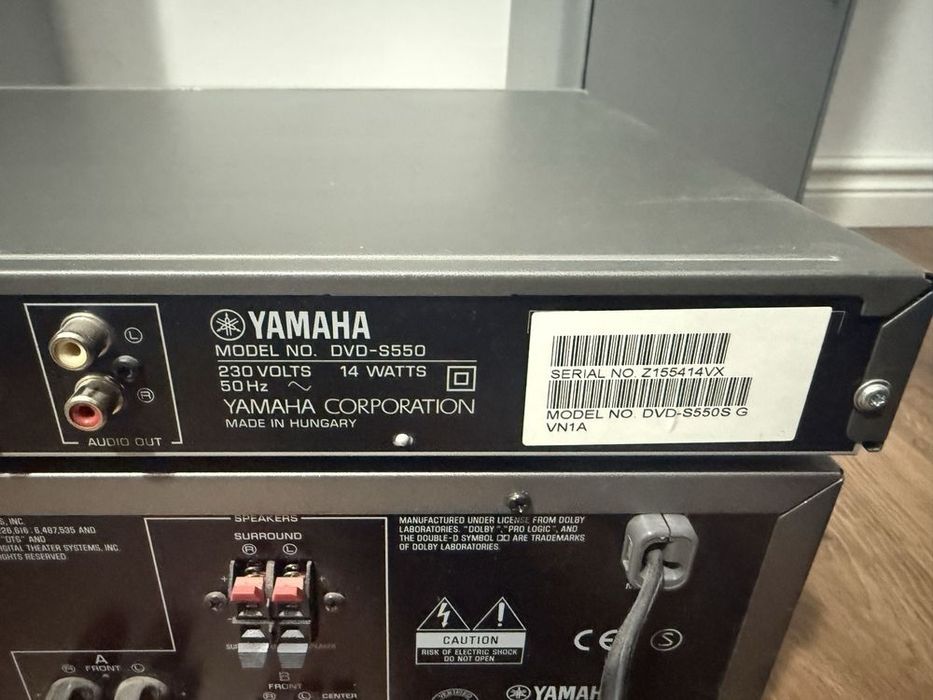 Kino domowe yamaha plus dvd