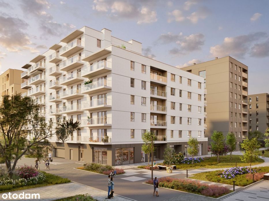 3-pokojowe mieszkanie 76m2 + balkon