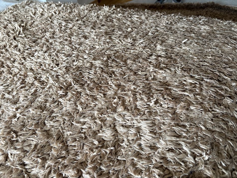 Tapete felpudo cor camel 2.90x1.90