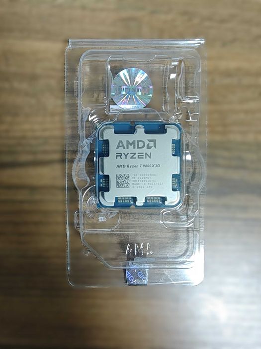 МАГАЗИН | НОВИЙ процесор AMD Ryzen 7 9800X3D  5.2 Ггц 8-ядер/16-потоки