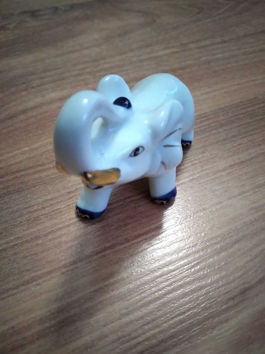 Słoń figurka porcelana, EM EXCLUSIVE COLLECTION słoń