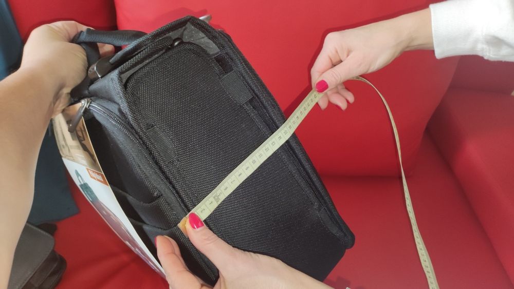 Torba Teczka Samsonite Philip Island Toploader nowa duża szyfr x2 17"