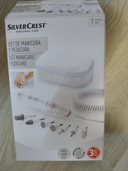 Фрезер для манікюру і педикюру мережевий cilver crest