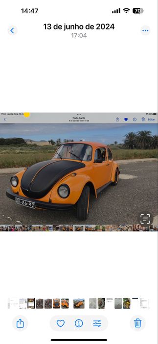 Vw carocha barato, motor perfeito, com inspecão