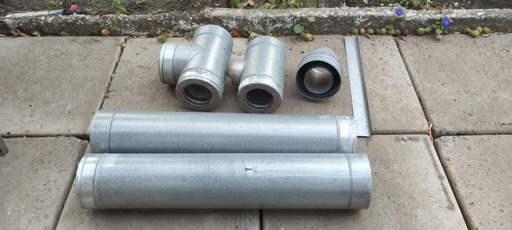 Труби для буржуйки внутрішній діаметр 120мм