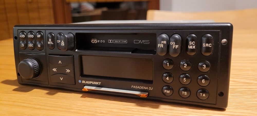 Klasyk z lat 90. BLAUPUNKT PASADENA DJ | Stan Wizualny Igła + Oryginalna KeyCard