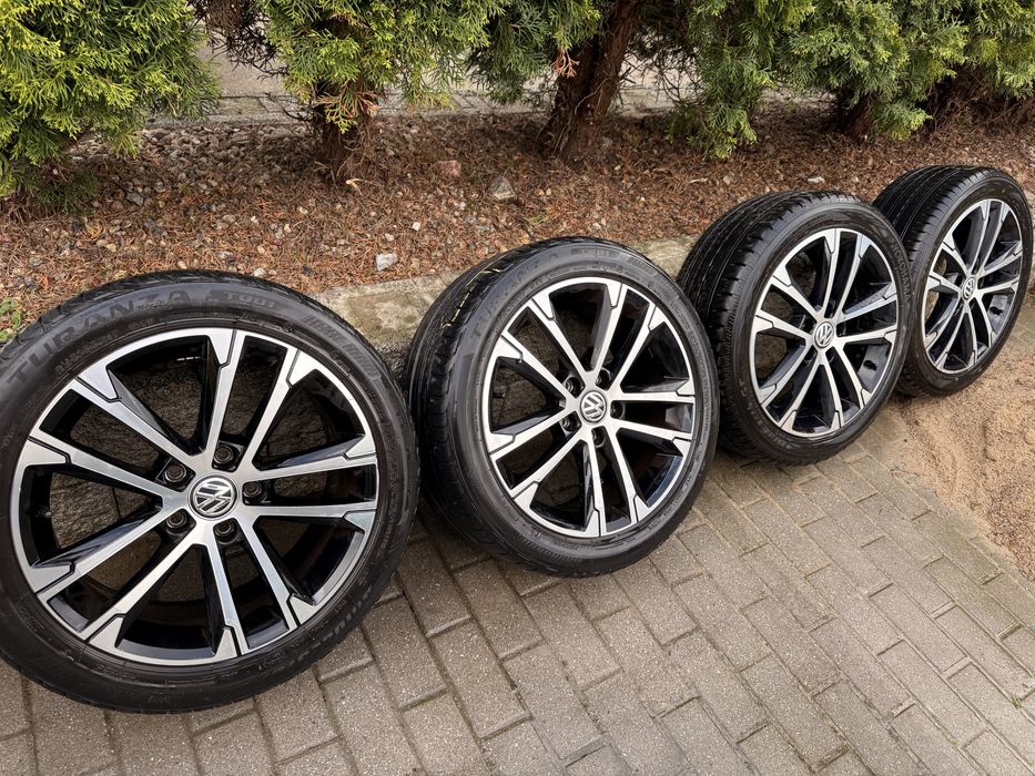 Kola felgi volkswagen  SINGAPORE opony oryginal 5x112 17 cali