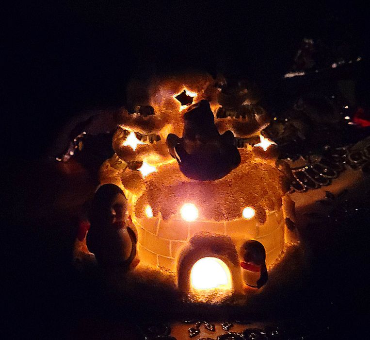 Безопасные подсвечники со свечками