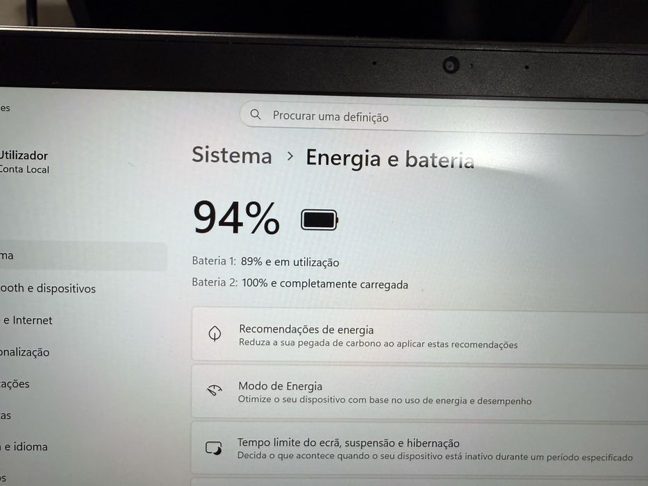 Portátil Lenovo T460s 14” i5 6th 12GB RAM 256GB SSD Dual Battery