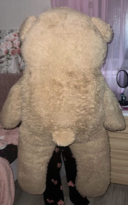 іграшка мʼяка ,ведмідь ,велика