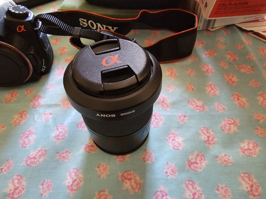 Sony a200 com lente 18-70mm