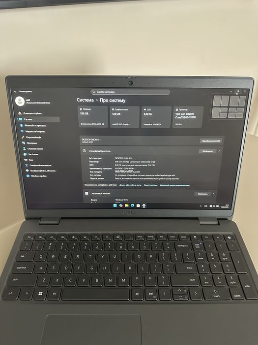 Dell Latitude 3540 15,6" IPS FHD Core i5-1335U 1.3Ghz 8GB RAM 256GB SSD
