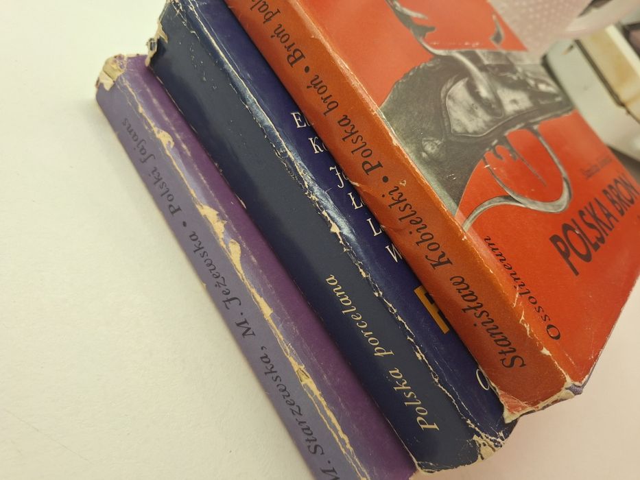 Komplet 3 książek Wyd Ossolineum 1975